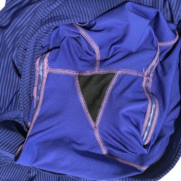 Athleta Purple Striped Good Match Tennis Skort Women's Size Small - Picture 6 of 6